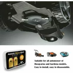 ARC-EN-CIéL Lame Robot Tondeuse , 30 Lames De Rechange Universelles Couteau De Rechange Adapté à Toutes Les Tondeuses à Gazon Robotiques Husqvarna Automower, Gardena, Yardforce 35*18*0.75mm,Arcenciél 9 ARC-EN-CIéL Lame Robot Tondeuse , 30 Lames De Rechange Universelles Couteau De Rechange Adapté à Toutes Les Tondeuses à Gazon Robotiques Husqvarna Automower, Gardena, Yardforce 35*18*0.75mm,Arcenciél -Tondeuse Et Accessoires Boutique 64125943 3