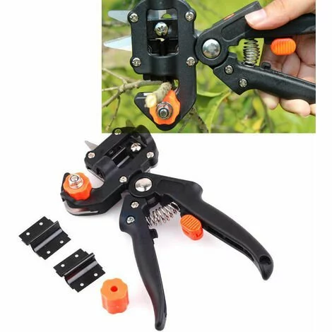 PESCE Outils De Jardinage Tondeuse à Greffage Coupe-semis Outils De Jardinage Avec 2 Lames 3 PESCE Outils De Jardinage Tondeuse à Greffage Coupe-semis Outils De Jardinage Avec 2 Lames