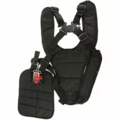 BF Sangles De Tondeuse à Gazon Bretelles Doubles Bretelles Simples Bretelles Doubles Pour Tondeuse à Gazon (noir)