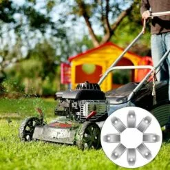 DONTODENT 45 Lames De Couteau En Titane Pour Toutes Les Tondeuses Robotiques Husqvarn/Automower/Yardforce/Gardena (3 G-0,75 Mm) Avec 45 Vis, Remplacement 11 DONTODENT 45 Lames De Couteau En Titane Pour Toutes Les Tondeuses Robotiques Husqvarn/Automower/Yardforce/Gardena (3 G-0,75 Mm) Avec 45 Vis, Remplacement -Tondeuse Et Accessoires Boutique 64404178 5