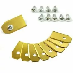 MONLY Lames En Acier Inoxydable De Tondeuse Robotique De Remplacement Pour Toutes Les Tondeuses Ă Gazon Robotis 30 Pices 9 MONLY Lames En Acier Inoxydable De Tondeuse Robotique De Remplacement Pour Toutes Les Tondeuses Ă Gazon Robotis 30 Pices -Tondeuse Et Accessoires Boutique 64453471 3