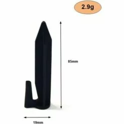 HEGUYEY Lot De 100 Crochets De Fixation Robot Tondeuse à Gazon Robot Tondeuse à Gazon Ancrage Au Sol Support De Câble Guide Ensemble D'accessoires Fixation Pour Fil Périmétrique Fil De Recherche Support De Câble Compatible 7 HEGUYEY Lot De 100 Crochets De Fixation Robot Tondeuse à Gazon Robot Tondeuse à Gazon Ancrage Au Sol Support De Câble Guide Ensemble D'accessoires Fixation Pour Fil Périmétrique Fil De Recherche Support De Câble Compatible -Tondeuse Et Accessoires Boutique 64496948 2