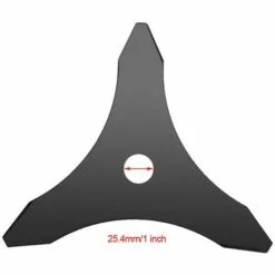 BDD Accessoires De Jardin Lame De Tondeuse à Gazon Lame De Scie Triangulaire (Noir) -Tondeuse Et Accessoires Boutique 65374154 5