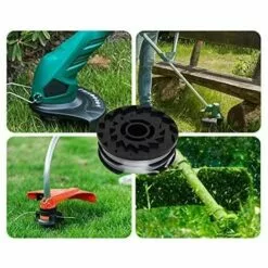 OSQI Lot De 6 Bobines De Rechange Pour Débroussailleuse Sans Fil Parkside PRTA 20-Li C3 IAN351753 -Tondeuse Et Accessoires Boutique 65500861 5
