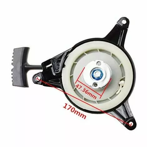 OSQI Démarreur à Tirette à Recul Remplacement Pour GXV140 GXV160 1P61P0 Moteur Tondeuse à Gazon 4 OSQI Démarreur à Tirette à Recul Remplacement Pour GXV140 GXV160 1P61P0 Moteur Tondeuse à Gazon – Image 2