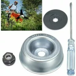 OSQI Kit D'adaptateur De Lame De Machine De Jardinage Pour Tondeuse à Gazon Pour Débroussailleuse STIHL 11 OSQI Kit D'adaptateur De Lame De Machine De Jardinage Pour Tondeuse à Gazon Pour Débroussailleuse STIHL -Tondeuse Et Accessoires Boutique 65501571 5