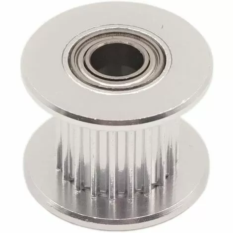 OSQI 2 GT GT2 Courroie Poulie De Renvoi En Aluminium 20 Dents Dent 3 Mm Alésage 5 Mm Pour Imprimante 3d Courroie De Distribution 6 Mm 10 Mm De Largeur (lot De 5 Pièces) (10 Mm - 20T - Alésage 5 Mm, Avec Dent 5 OSQI 2 GT GT2 Courroie Poulie De Renvoi En Aluminium 20 Dents Dent 3 Mm Alésage 5 Mm Pour Imprimante 3d Courroie De Distribution 6 Mm 10 Mm De Largeur (lot De 5 Pièces) (10 Mm - 20T - Alésage 5 Mm, Avec Dent – Image 3