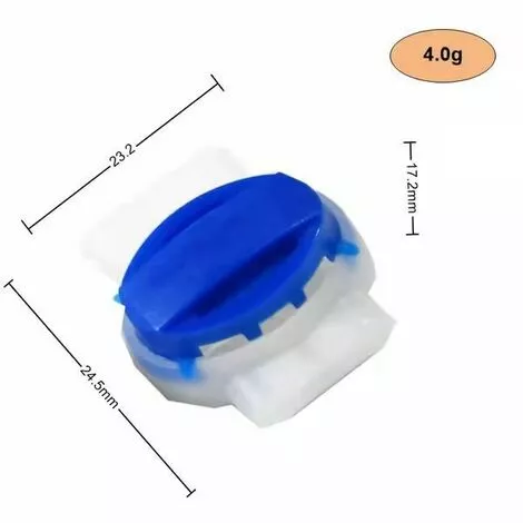 HELLO KITTY BAIN Lot De 20 Connecteurs De Câble Remplis De Résine Pour Tondeuses à Gazon Robotisées (2,3 Cm X 2,4 Cm X 1,7 Cm) 4 HELLO KITTY BAIN Lot De 20 Connecteurs De Câble Remplis De Résine Pour Tondeuses à Gazon Robotisées (2,3 Cm X 2,4 Cm X 1,7 Cm) – Image 2