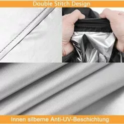 FUHUIDATRADING Housse De Protection Pour Tondeuse à Gazon Housse De Protection Pour Tracteur De Pelouse Tissu Oxford 210D Imperméable Anti-UV, Résistant Aux Intempéries, Avec Cordon De Serrage Et Sac De -Tondeuse Et Accessoires Boutique 65634273 5