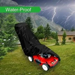 FUHUIDATRADING Housse De Tondeuse À Gazon, Housses De Tondeuse À Gazon Imperméable À L'eau Anti-poussière Tous Temps Protecteur Anti-UV Extérieur 210D Polyester Avec Sac De Rangement 11 FUHUIDATRADING Housse De Tondeuse À Gazon, Housses De Tondeuse À Gazon Imperméable À L'eau Anti-poussière Tous Temps Protecteur Anti-UV Extérieur 210D Polyester Avec Sac De Rangement -Tondeuse Et Accessoires Boutique 65634501 5