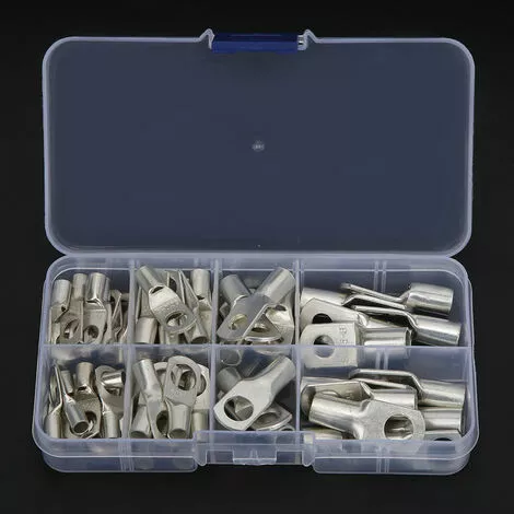 YD 60PCS Argent SC Boucle Terminal Cblage Accessoires Pièces Lectriques Pour Fournitures Industrielles 5 YD 60PCS Argent SC Boucle Terminal Cblage Accessoires Pièces Lectriques Pour Fournitures Industrielles – Image 3