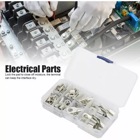 YD 60PCS Argent SC Boucle Terminal Cblage Accessoires Pièces Lectriques Pour Fournitures Industrielles 6 YD 60PCS Argent SC Boucle Terminal Cblage Accessoires Pièces Lectriques Pour Fournitures Industrielles – Image 4