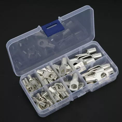 YD 60PCS Argent SC Boucle Terminal Cblage Accessoires Pièces Lectriques Pour Fournitures Industrielles 7 YD 60PCS Argent SC Boucle Terminal Cblage Accessoires Pièces Lectriques Pour Fournitures Industrielles – Image 5