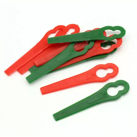 FVBJD Tondeuse à Gazon En Plastique De Couleur Tondeuse à Gazon De Jardin Coupe-herbe Lame De Coupe En Plastique Clé En Forme De Gourde Couteau De Tondeuse à Gazon(Rouge/20pcs) 4 FVBJD Tondeuse à Gazon En Plastique De Couleur Tondeuse à Gazon De Jardin Coupe-herbe Lame De Coupe En Plastique Clé En Forme De Gourde Couteau De Tondeuse à Gazon(Rouge/20pcs) – Image 2