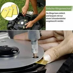 Fei Yu 30 Lames De Rechange Pour Husqvarna / Automower / Gardena / Yardforce Robot Tondeuse, Lames De Couteau En Titane - Lames De Rechange(3 G - 0,75 Mm)-Accessoire De Rechange - Avec Vis 11 Fei Yu 30 Lames De Rechange Pour Husqvarna / Automower / Gardena / Yardforce Robot Tondeuse, Lames De Couteau En Titane - Lames De Rechange(3 G - 0,75 Mm)-Accessoire De Rechange - Avec Vis -Tondeuse Et Accessoires Boutique 65888941 5