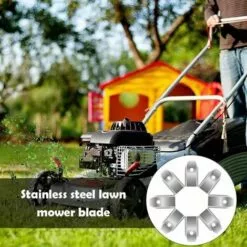 ELLE Lame De Rechange Pour Tondeuse à Gazon Robotique 45 X, Lame En Titane, Compatible Avec Les Tondeuses Robotiques Husqvarna Automower Gardena, Boîte En Plastique, (couleur Primaire 0,45 Mm) -Tondeuse Et Accessoires Boutique 65904522 3