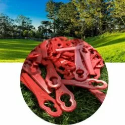 BDD Lame De Tondeuse à Gazon En Plastique Cour Pelouse Tondeuse De Jardin Tondeuse Lame Gourde L83 100 Lame De Rechange Pack Rouge -Tondeuse Et Accessoires Boutique 66025278 4