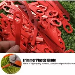 BDD Lame De Tondeuse à Gazon En Plastique Cour Pelouse Tondeuse De Jardin Tondeuse Lame Gourde L83 100 Lame De Rechange Pack Rouge -Tondeuse Et Accessoires Boutique 66025278 5