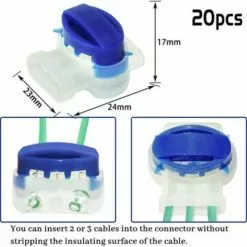 THSINDE Lot De 20 Connecteurs De Câble Remplis Des Résines Pour Robot Tondeuse Automower 10 THSINDE Lot De 20 Connecteurs De Câble Remplis Des Résines Pour Robot Tondeuse Automower -Tondeuse Et Accessoires Boutique 66176352 4