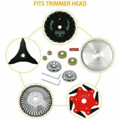 LIFCAUSAL Kit D'adaptateur De Lame De Tondeuse à Gazon -Tondeuse Et Accessoires Boutique 66372909 2