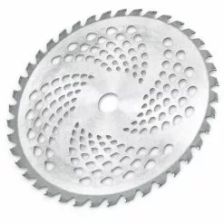 LIFCAUSAL 10 '' 40 Dents Tondeuse à Gazon Mangeur D'herbe Tondeuse Tête Débroussailleuse Mauvaises Herbes Lame Rasoir -Tondeuse Et Accessoires Boutique 66372976 4