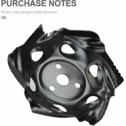 LIFCAUSAL Tête De Coupe Lame De Coupe Tête De Tondeuse à Gazon D'extérieur Tête De Rasoir En Acier Accessoires D'affûtage De Tête Outil De Mangeur D'herbe Remplacement Très Résistant -Tondeuse Et Accessoires Boutique 66373133 3