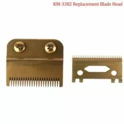 FUIENKO Jeu De Lames De Rechange Pour Kemei KM-1986 KM-1987, Accessoires De Tondeuse En Acier à Haute Teneur En Carton Doré -Tondeuse Et Accessoires Boutique 66632300 4