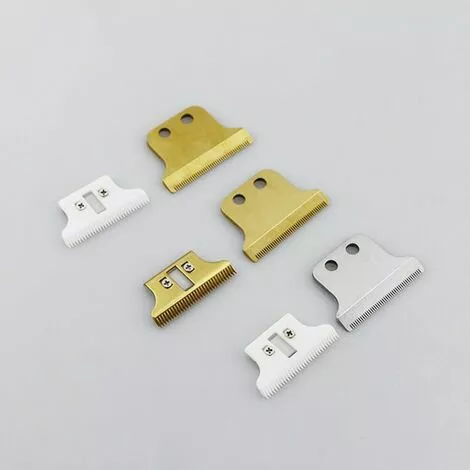 FUIENKO Lames De Tondeuse En Céramique, En Acier Inoxydable, Lames De Rechange Pour Tondeuse à Cheveux électrique WAHL 8081,Gold Ceramics 6 FUIENKO Lames De Tondeuse En Céramique, En Acier Inoxydable, Lames De Rechange Pour Tondeuse à Cheveux électrique WAHL 8081,Gold Ceramics – Image 4
