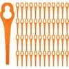 THSINDE Pack De 50 Lames Plastiques De Rechange Pour Débroussailleuse L83 2 THSINDE Pack De 50 Lames Plastiques De Rechange Pour Débroussailleuse L83 -Tondeuse Et Accessoires Boutique 67312452 1