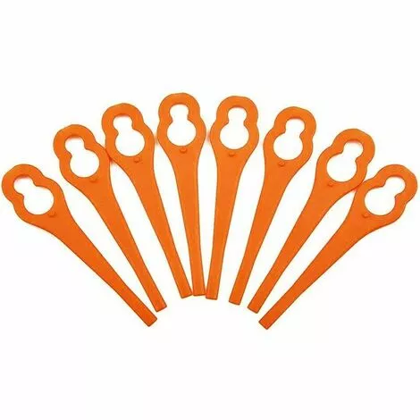 THSINDE Pack De 50 Lames Plastiques De Rechange Pour Débroussailleuse L83 6 THSINDE Pack De 50 Lames Plastiques De Rechange Pour Débroussailleuse L83 – Image 4