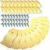 GESCHENKE 30 X Lames De Rechange En Titane Pour Tous Les Tondeuses De Jardin Automower Husqvarna/Gardena/Yard Force/Automower, Robuste (3.1 G / 0.75 Mm) Avec Vis -Tondeuse Et Accessoires Boutique 67332328 1