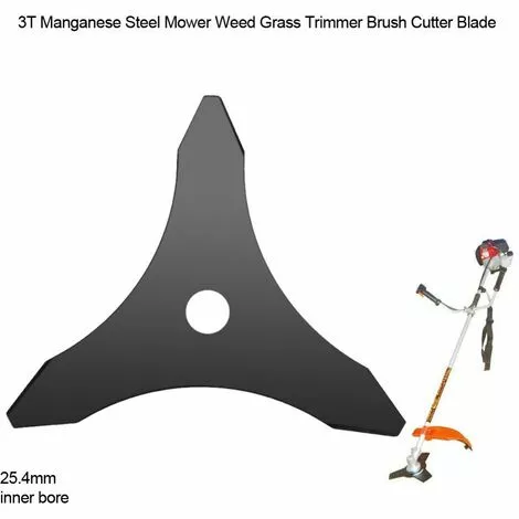 REGALOS 8"x 3T Lame De Débroussailleuse Avec Kit D'entretien D'accessoire D'adaptateur De Lame De Tondeuse à Gazon De Machine De Jardinage Pour Mauvaises Herbes Fraîches Et Tondeuse. 5 REGALOS 8"x 3T Lame De Débroussailleuse Avec Kit D'entretien D'accessoire D'adaptateur De Lame De Tondeuse à Gazon De Machine De Jardinage Pour Mauvaises Herbes Fraîches Et Tondeuse. – Image 3