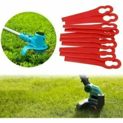THSINDE Lidl Florabest Lot De 100 Lames De Rechange En Plastique Pour Coupe-bordures FRT18A FRT18A1 Art 46155 FRT20A1 Grand Trou 12 Mm Petit Trou 7 Mm 9 THSINDE Lidl Florabest Lot De 100 Lames De Rechange En Plastique Pour Coupe-bordures FRT18A FRT18A1 Art 46155 FRT20A1 Grand Trou 12 Mm Petit Trou 7 Mm -Tondeuse Et Accessoires Boutique 67503090 3