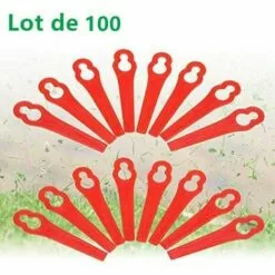 THSINDE Lidl Florabest Lot De 100 Lames De Rechange En Plastique Pour Coupe-bordures FRT18A FRT18A1 Art 46155 FRT20A1 Grand Trou 12 Mm Petit Trou 7 Mm 11 THSINDE Lidl Florabest Lot De 100 Lames De Rechange En Plastique Pour Coupe-bordures FRT18A FRT18A1 Art 46155 FRT20A1 Grand Trou 12 Mm Petit Trou 7 Mm -Tondeuse Et Accessoires Boutique 67503090 5