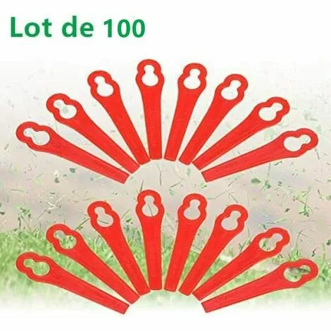 THSINDE Lidl Florabest Lot De 100 Lames De Rechange En Plastique Pour Coupe-bordures FRT18A FRT18A1 Art 46155 FRT20A1 Grand Trou 12 Mm Petit Trou 7 Mm 7 THSINDE Lidl Florabest Lot De 100 Lames De Rechange En Plastique Pour Coupe-bordures FRT18A FRT18A1 Art 46155 FRT20A1 Grand Trou 12 Mm Petit Trou 7 Mm – Image 5