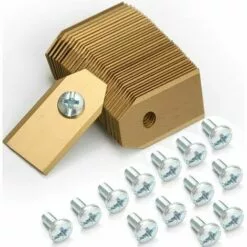 Cisea 30x Lames De Couteau En Titane, Couteau De Tondeuse Robot (3g - 0,75mm) + 30 Vis Pour Toutes Les Tondeuses Robots Husqvarna? Gardena? / Automower?, Accessoires Pour Tondeuses Robots, Lames De Rechange Pour Tondeuses à Gazon 9 Cisea 30x Lames De Couteau En Titane, Couteau De Tondeuse Robot (3g - 0,75mm) + 30 Vis Pour Toutes Les Tondeuses Robots Husqvarna? Gardena? / Automower?, Accessoires Pour Tondeuses Robots, Lames De Rechange Pour Tondeuses à Gazon -Tondeuse Et Accessoires Boutique 68078223 3