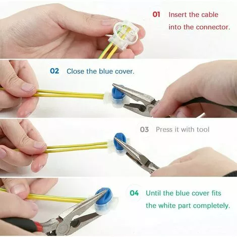 QERSTA Connecteurs De Câble Remplis Des Résines Pour Robot Tondeuse Automower,,Lot De 20 7 QERSTA Connecteurs De Câble Remplis Des Résines Pour Robot Tondeuse Automower,,Lot De 20 – Image 5