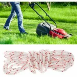 OYLDA Corde De Démarrage Portable En Nylon Pour Tondeuse à Gazon 10 Mètres De Diamètre : 3,0 Mm 11 OYLDA Corde De Démarrage Portable En Nylon Pour Tondeuse à Gazon 10 Mètres De Diamètre : 3,0 Mm -Tondeuse Et Accessoires Boutique 68139295 5