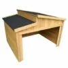 WILTEC Garage Pour Robot-tondeuse Toit Gradin Bois Massif Abri Carport Naturel 66,6x79,5x71,2cm 1 WILTEC Garage Pour Robot-tondeuse Toit Gradin Bois Massif Abri Carport Naturel 66,6x79,5x71,2cm -Tondeuse Et Accessoires Boutique 9562057 1